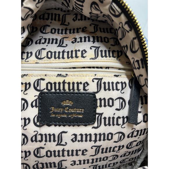 Juicy Couture Los Angeles Denim Blue Multicolor Sequin Backpack w/ Pockets - Picture 5 of 7